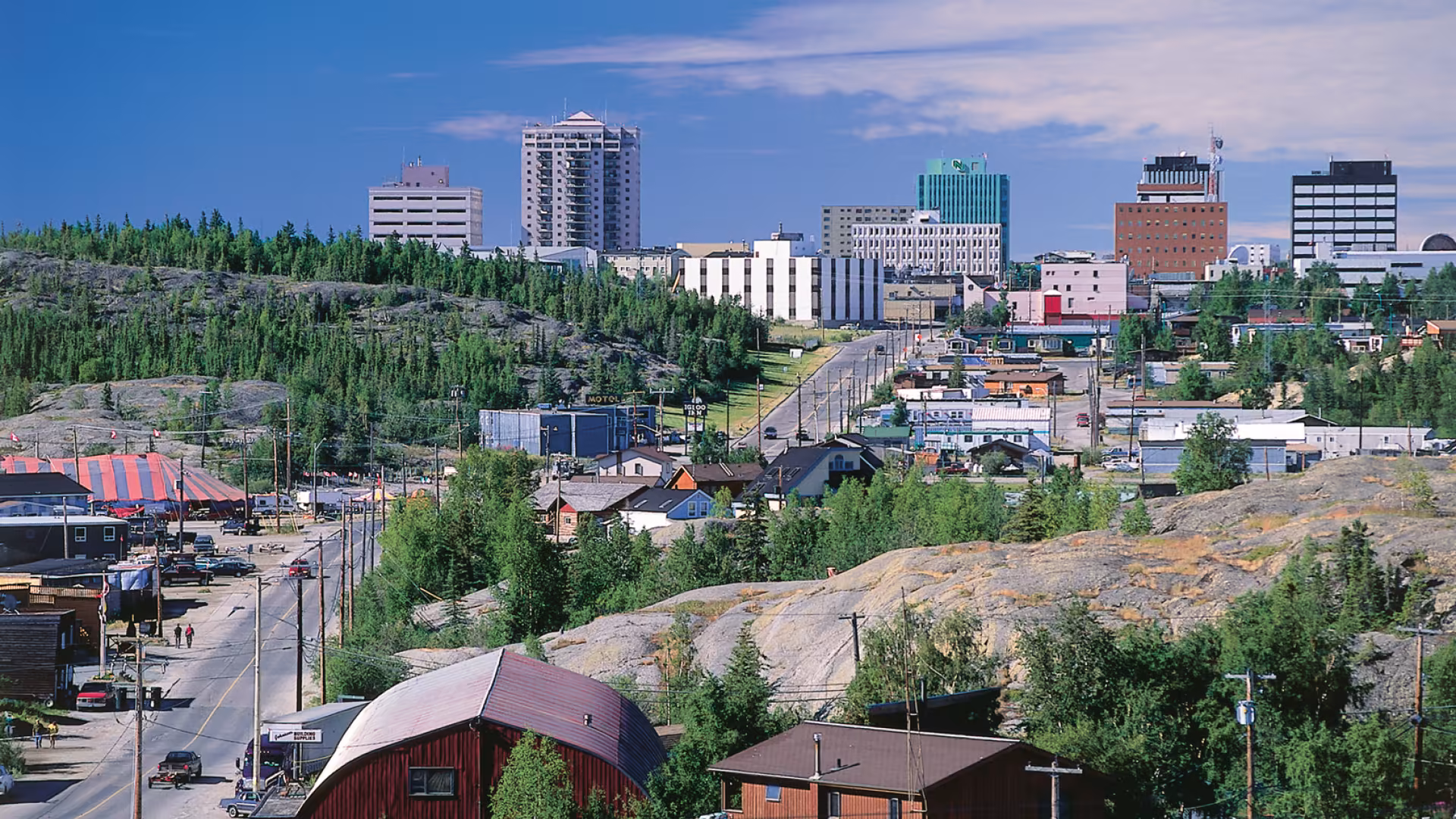 Yellowknife From Pilots Monument